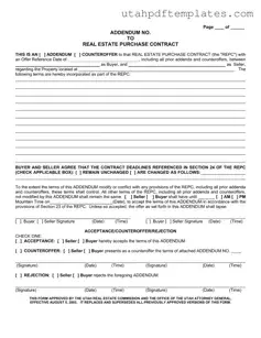 Fill in Your Utah Real Estate Form