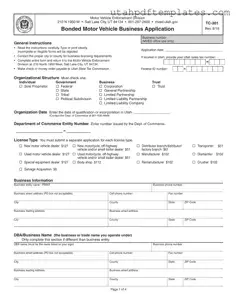 Fill in Your Utah Tc 301 Form